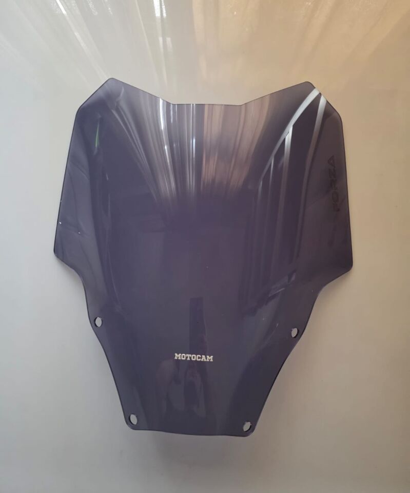 MOTOCAM Honda Forza 250 Ön Cam 2018-2020 Model 43cm Füme Renkli 4mm