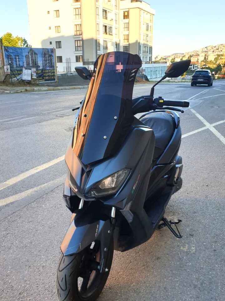 MOTOCAM Volta Revolt RSX5 Ön Cam 2022-2026 Model 55cm Siyah Renkli 4mm