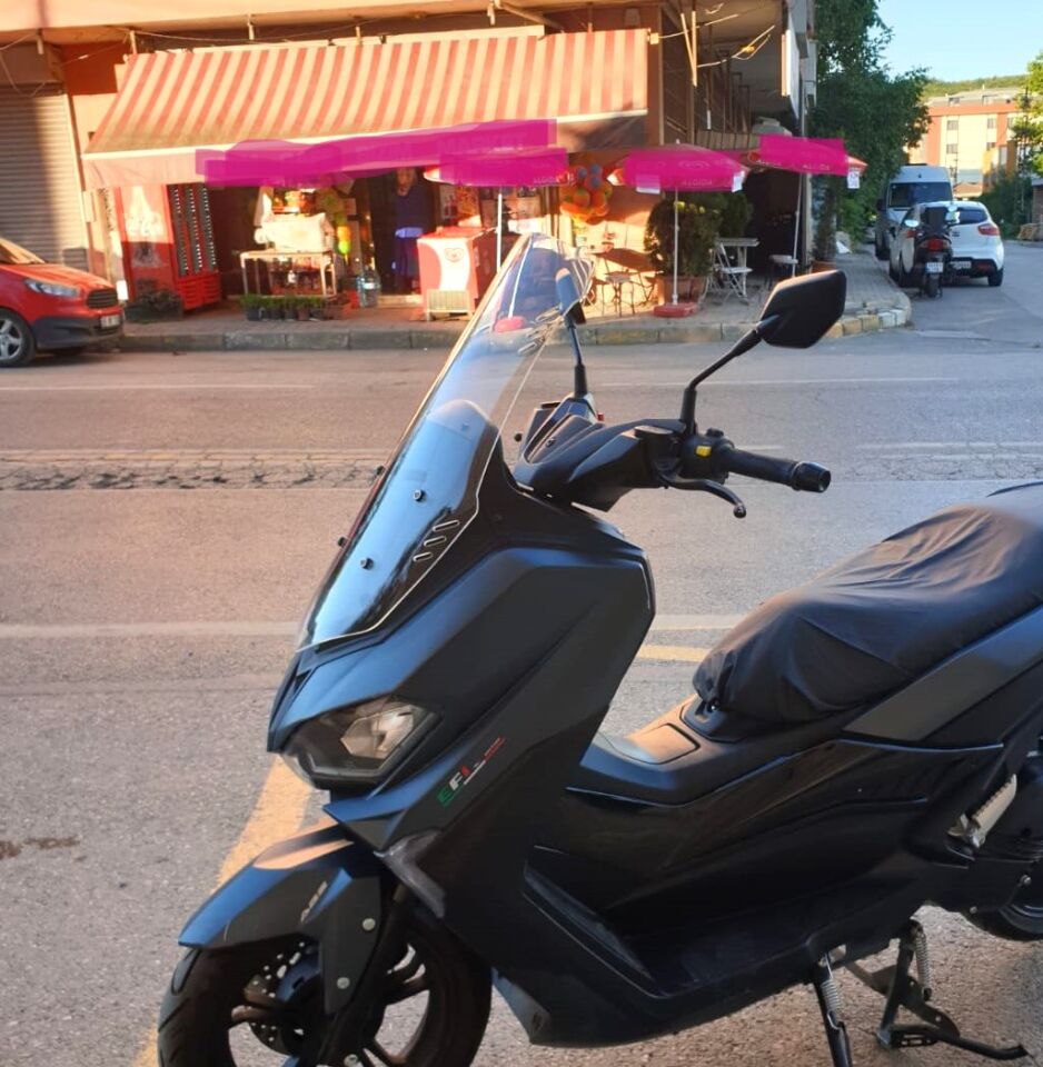 MOTOCAM Volta Revolt RSX5 Ön Cam 2022-2026 Model 55cm Şeffaf Renkli 4mm