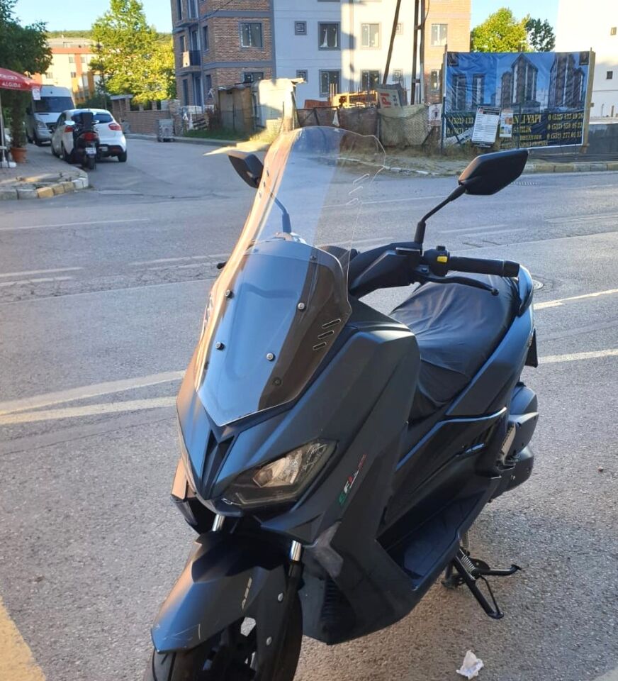 MOTOCAM Volta Revolt RSX5 Ön Cam 2022-2026 Model 55cm Şeffaf Renkli 4mm