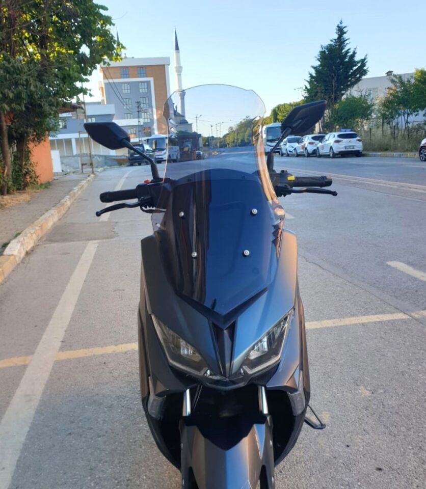 MOTOCAM Volta Revolt RSX5 Ön Cam 2022-2026 Model 65cm Füme Renkli 4mm