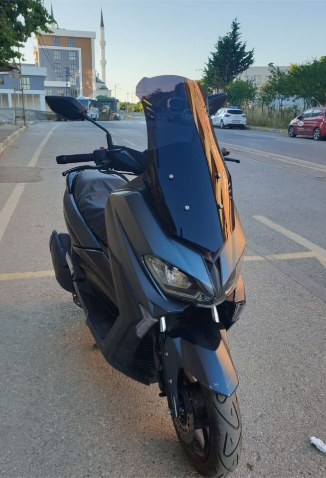 MOTOCAM Volta Revolt RSX5 Ön Cam 2022-2026 Model 65cm Siyah Renkli 4mm