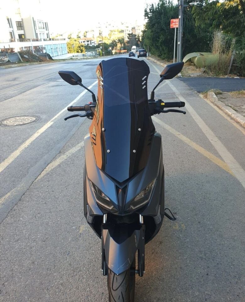 MOTOCAM Volta Revolt RSX5 Ön Cam 2022-2026 Model 65cm Siyah Renkli 4mm