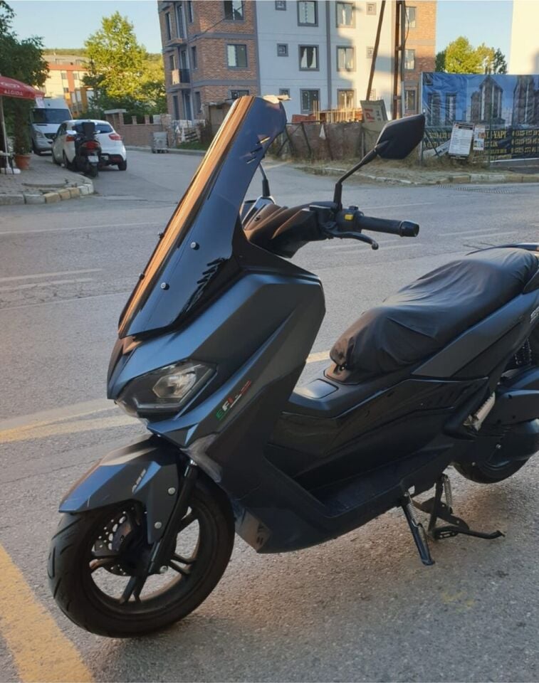 MOTOCAM Volta Revolt RSX5 Ön Cam 2022-2026 Model 65cm Siyah Renkli 4mm