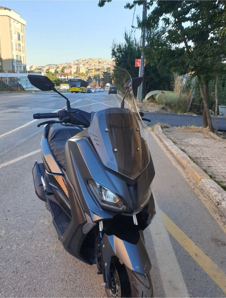 MOTOCAM Volta Revolt RSX5 Ön Cam 2022-2026 Model 65cm Şeffaf Renkli 4mm