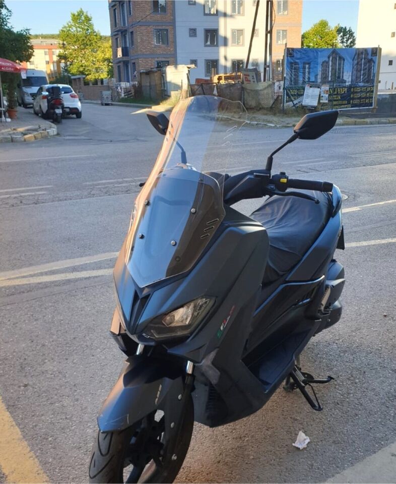 MOTOCAM Volta Revolt RSX5 Ön Cam 2022-2026 Model 65cm Şeffaf Renkli 4mm