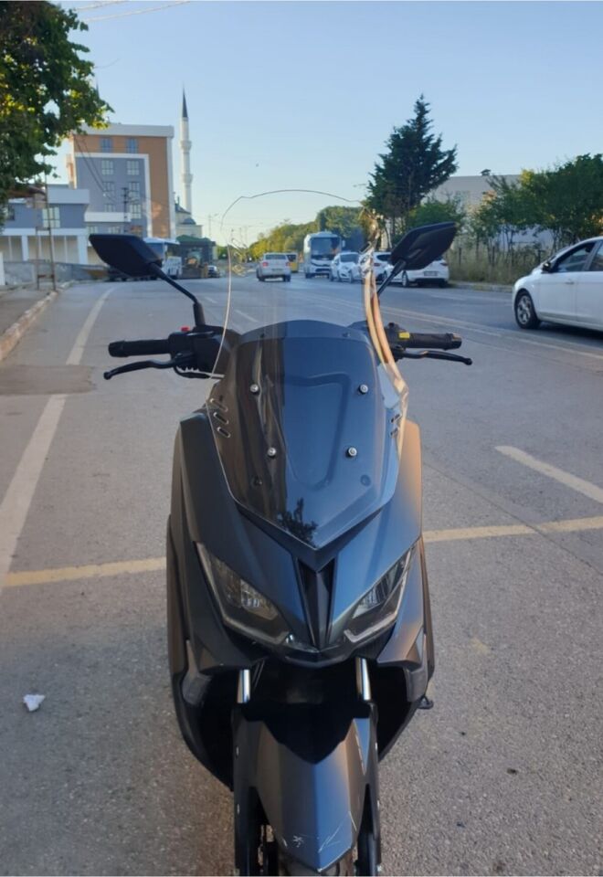 MOTOCAM Volta Revolt RSX5 Ön Cam 2022-2026 Model 65cm Şeffaf Renkli 4mm