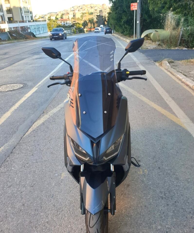 MOTOCAM Volta Revolt RSX5 Ön Cam 2022-2026 Model 75cm Füme Renkli 4mm