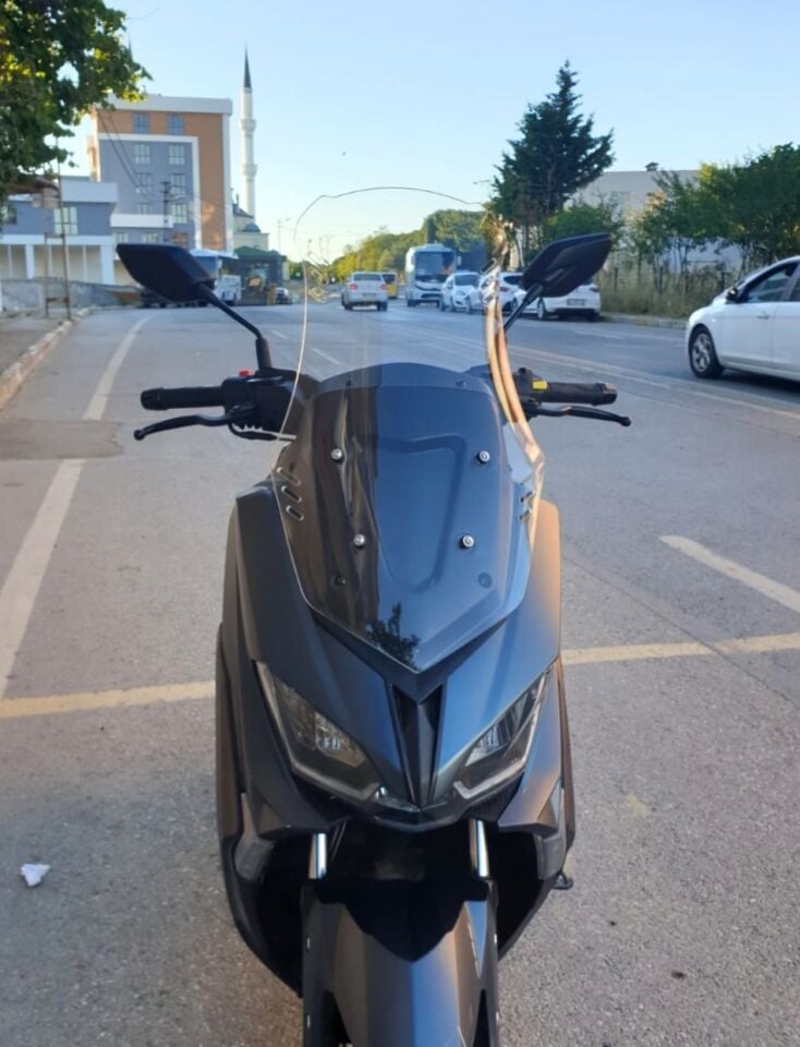 MOTOCAM Volta Revolt RSX5 Ön Cam 2022-2026 Model 75cm Şeffaf Renkli 4mm