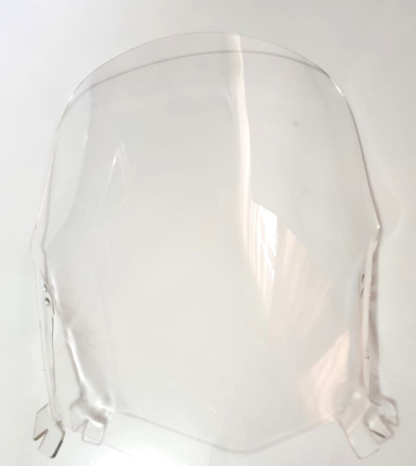 MOTOCAM Mondial Jetmax 250 Ön Cam 2012-2016 Model 50cm Şeffaf Renkli 4mm