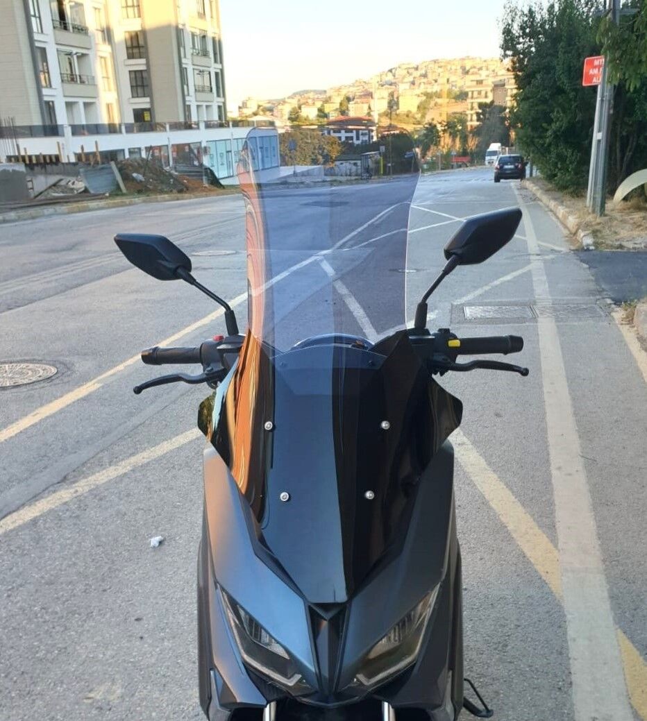 MOTOCAM Volta Revolt RSX5 Ön Cam 2022-2026 Model 78cm Füme Renkli 4mm