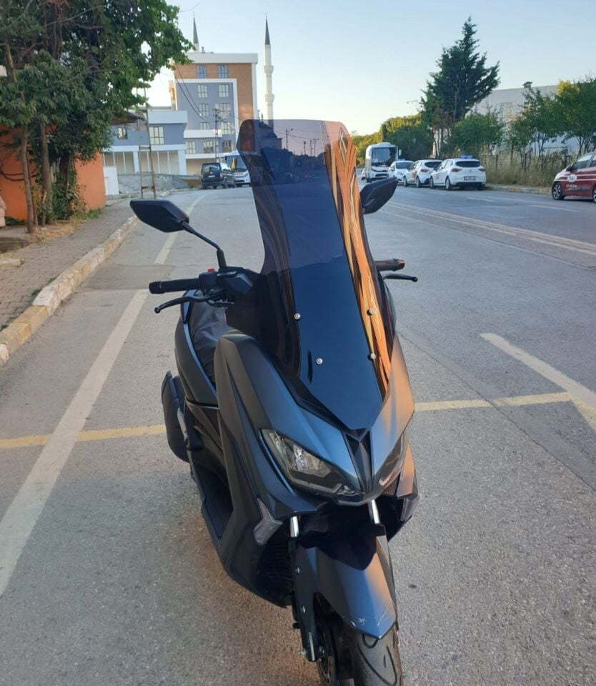 MOTOCAM Volta Revolt RSX5 Ön Cam 2022-2026 Model 78cm Siyah Renkli 4mm