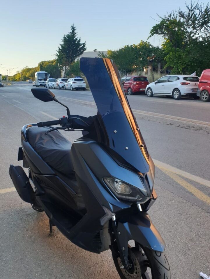 MOTOCAM Volta Revolt RSX5 Ön Cam 2022-2026 Model 78cm Siyah Renkli 4mm