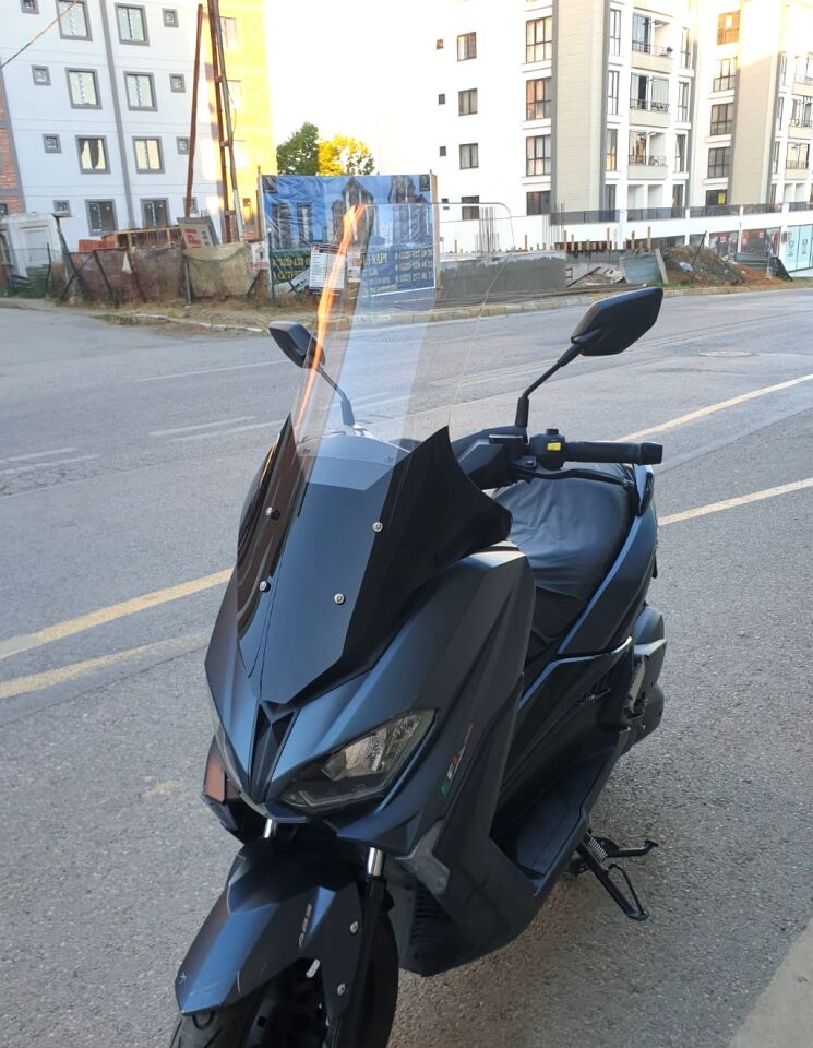 MOTOCAM Volta Revolt RSX5 Ön Cam 2022-2026 Model 78cm Şeffaf Renkli 4mm