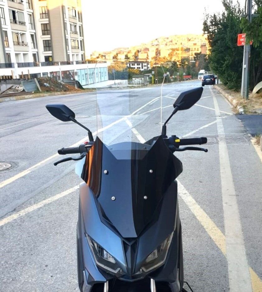 MOTOCAM Volta Revolt RSX5 Ön Cam 2022-2026 Model 78cm Şeffaf Renkli 4mm