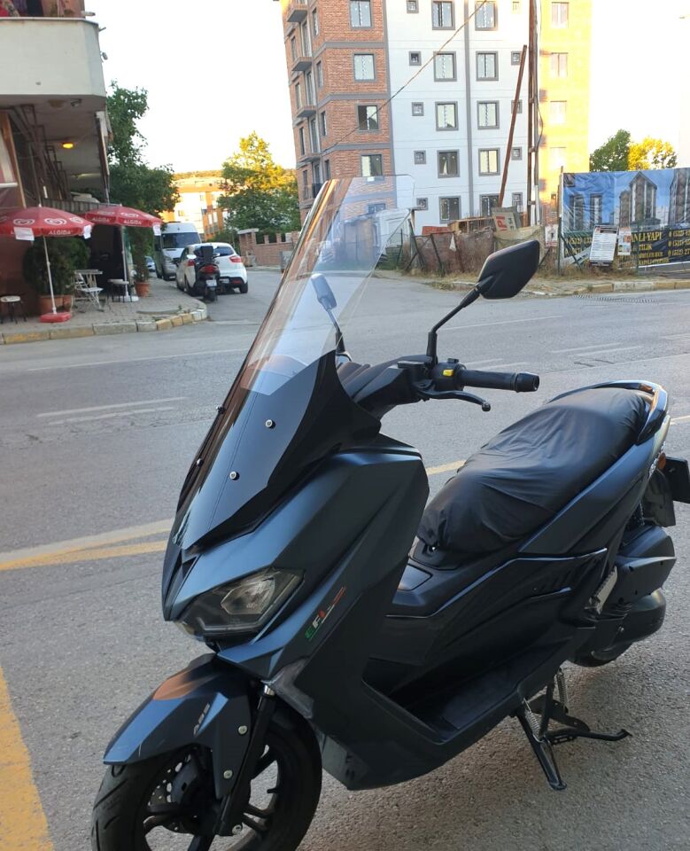 MOTOCAM Volta Revolt RSX5 Ön Cam 2022-2026 Model 78cm Şeffaf Renkli 4mm