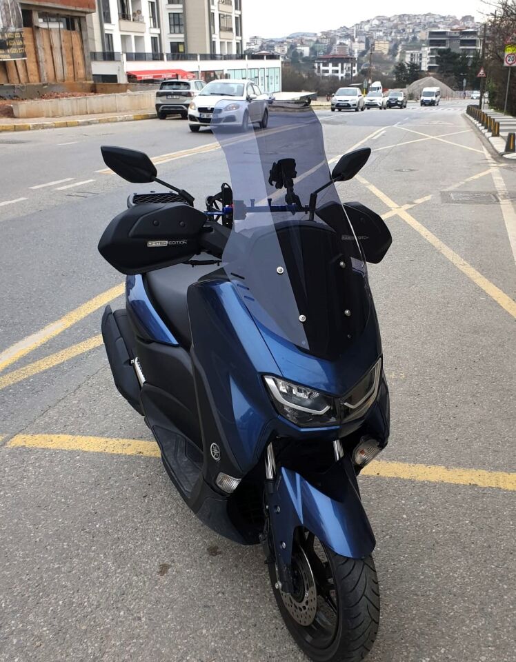 MOTOCAM Volta Revolt RSX6 Ön Cam 2024-2026 Model 72cm Füme Renkli 4mm