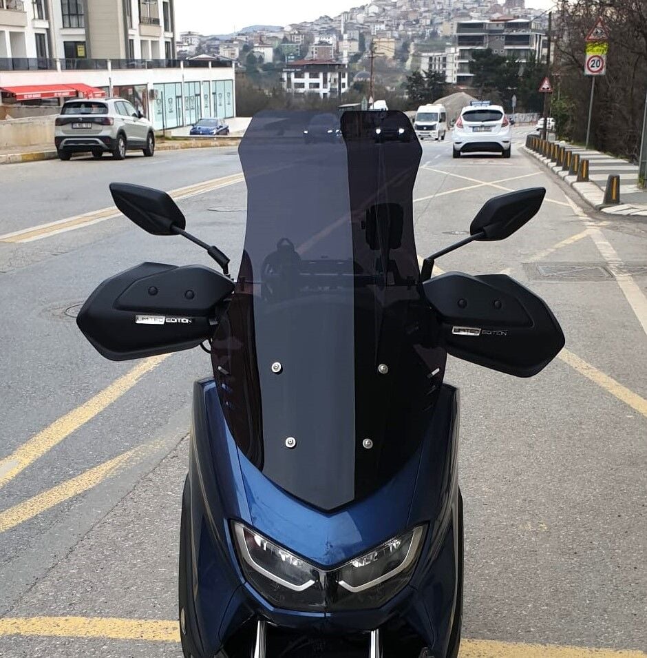 MOTOCAM Volta Revolt RSX6 Ön Cam 2024-2026 Model 72cm Siyah Renkli 4mm