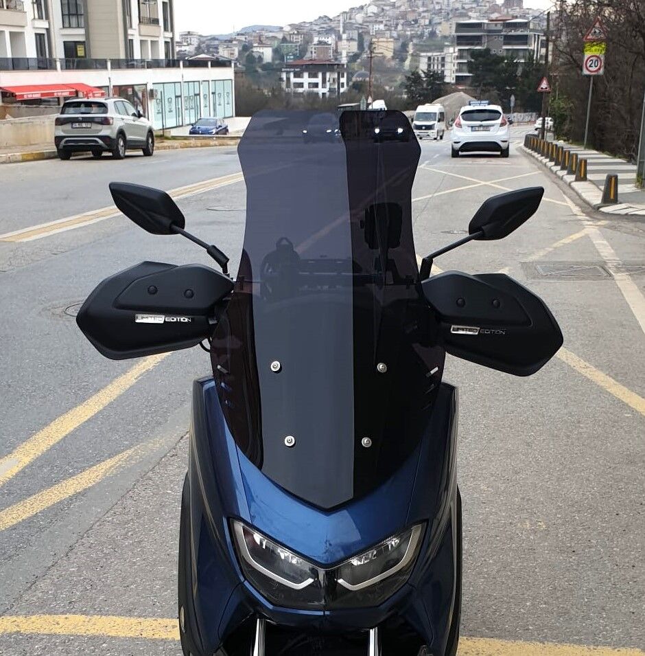 MOTOCAM Volta Revolt RSX6 Ön Cam 2024-2026 Model 72cm Siyah Renkli 4mm