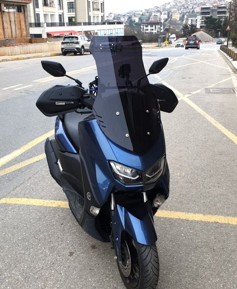 MOTOCAM Volta Revolt RSX6 Ön Cam 2024-2026 Model 72cm Siyah Renkli 4mm