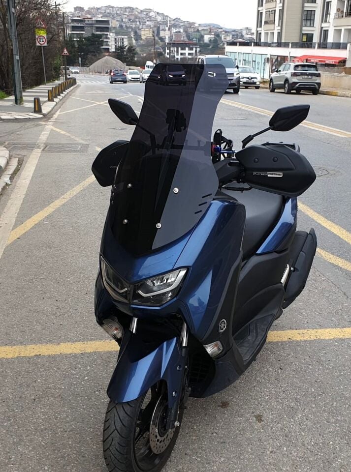 MOTOCAM Volta Revolt RSX6 Ön Cam 2024-2026 Model 72cm Siyah Renkli 4mm