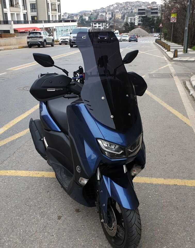 MOTOCAM Volta Revolt RSX6 Ön Cam 2024-2026 Model 72cm Siyah Renkli 4mm