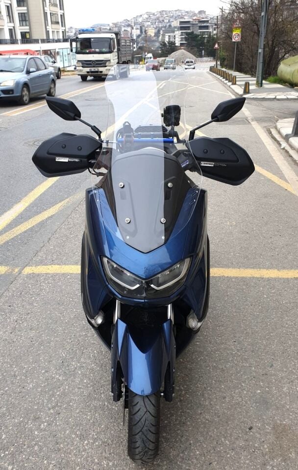 MOTOCAM Volta Revolt RSX6 Ön Cam 2024-2026 Model 72cm Şeffaf Renkli 4mm