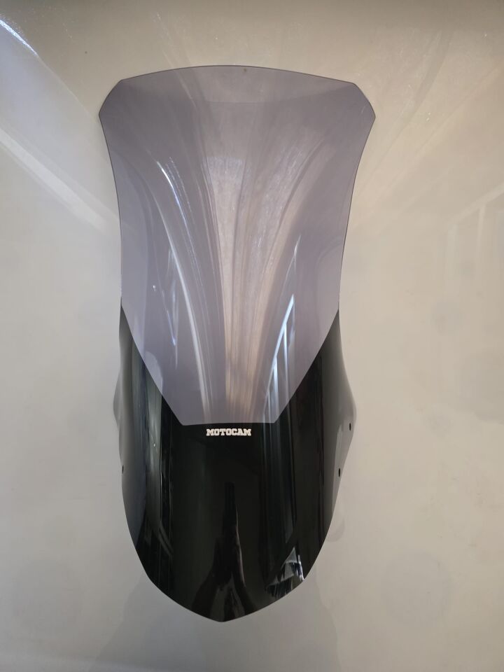 MOTOCAM Mondial Fuzion 125 Ön Cam 2024-2026 Model 68cm Füme Renkli 4mm