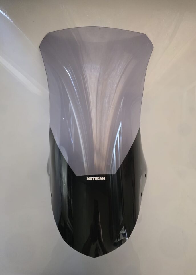 MOTOCAM Mondial Fuzion 125 Ön Cam 2024-2026 Model 68cm Füme Renkli 4mm