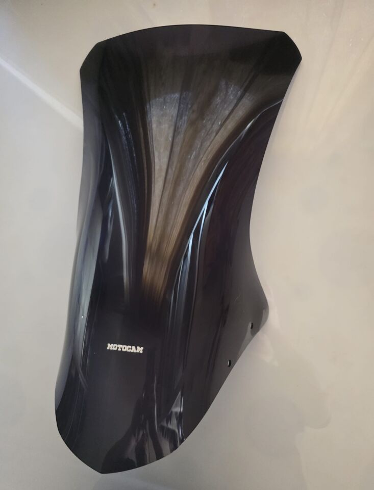 MOTOCAM Mondial Fuzion Ön Cam 2024-2026 Model 68cm Siyah Renkli 4mm