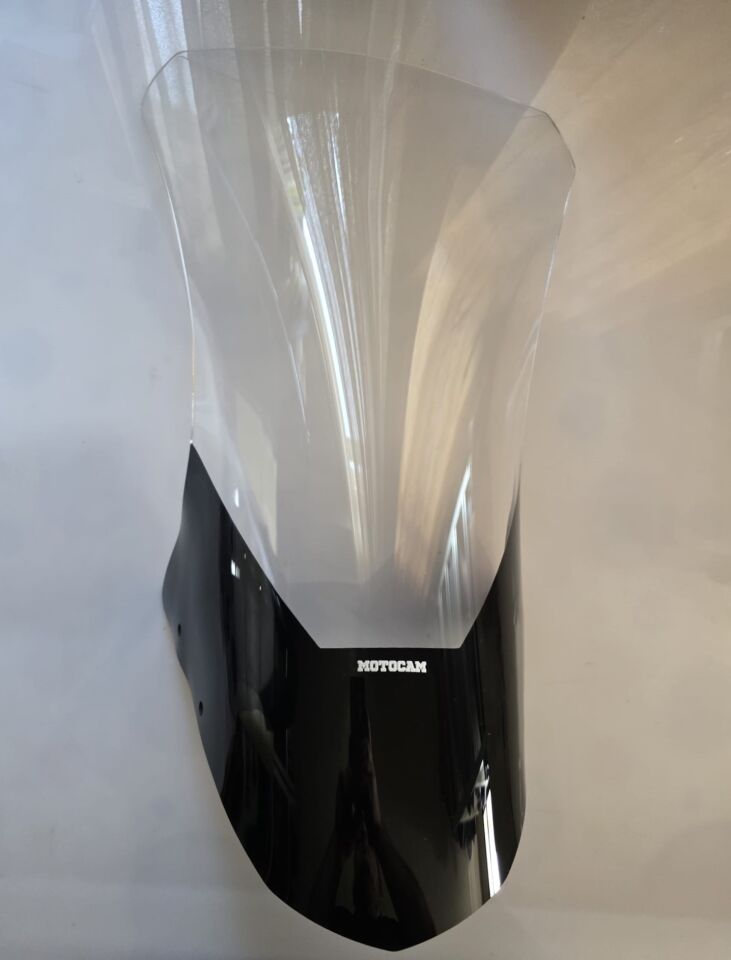 MOTOCAM Mondial Fuzion Ön Cam 2024-2026 Model 68cm Şeffaf Renkli 4mm