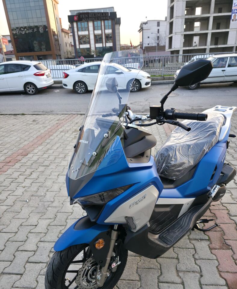 MOTOCAM Volta Revolt RSX7 Ön Cam 2022-2026 Model 65cm Şeffaf Renkli 4mm