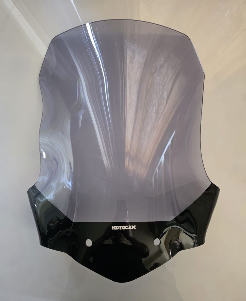 MOTOCAM Triumph Tiger 800 XC Ön Cam 2010-2017 Model 59cm Füme Renkli 4mm