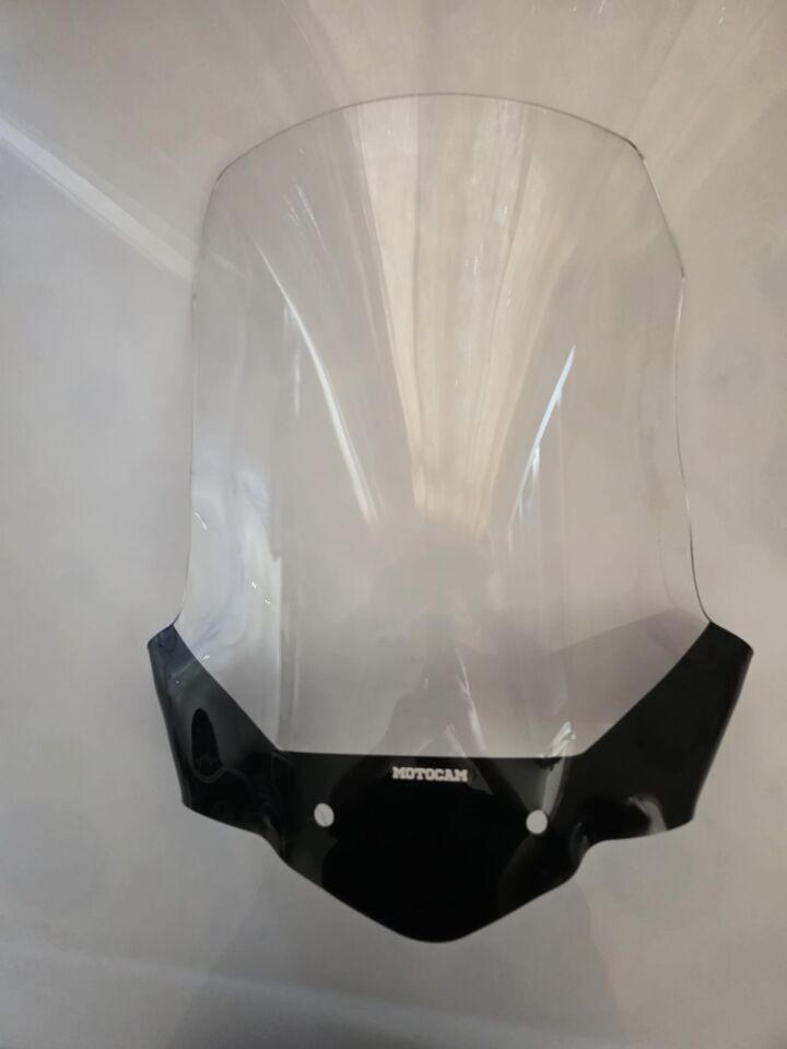 MOTOCAM Triumph Tiger 800 XC Ön Cam 2010-2017 Model 59cm Şeffaf Renkli 4mm