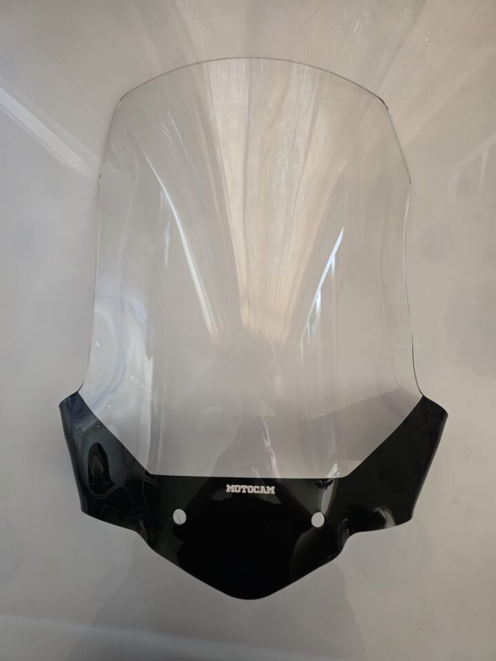 MOTOCAM Triumph Tiger 800 XC Ön Cam 2010-2017 Model 59cm Şeffaf Renkli 4mm