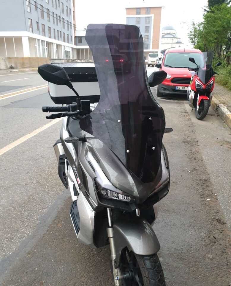 MOTOCAM Küba Rubano 150 Ön Cam 2023-2026 Model 78cm Siyah Renkli 4mm