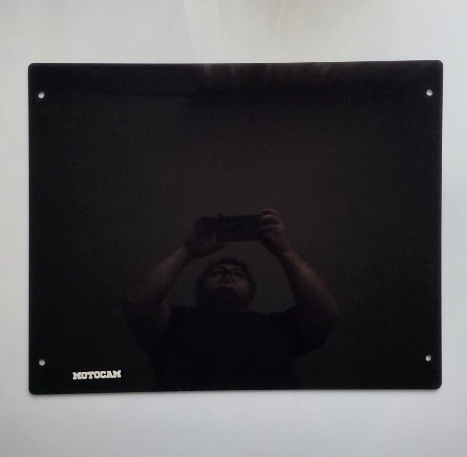 MOTOCAM SFM Ihrara SF 200 Ön Cam 2024-2026 Model 52-65cm Siyah Renkli 4mm APARATSIZDIR