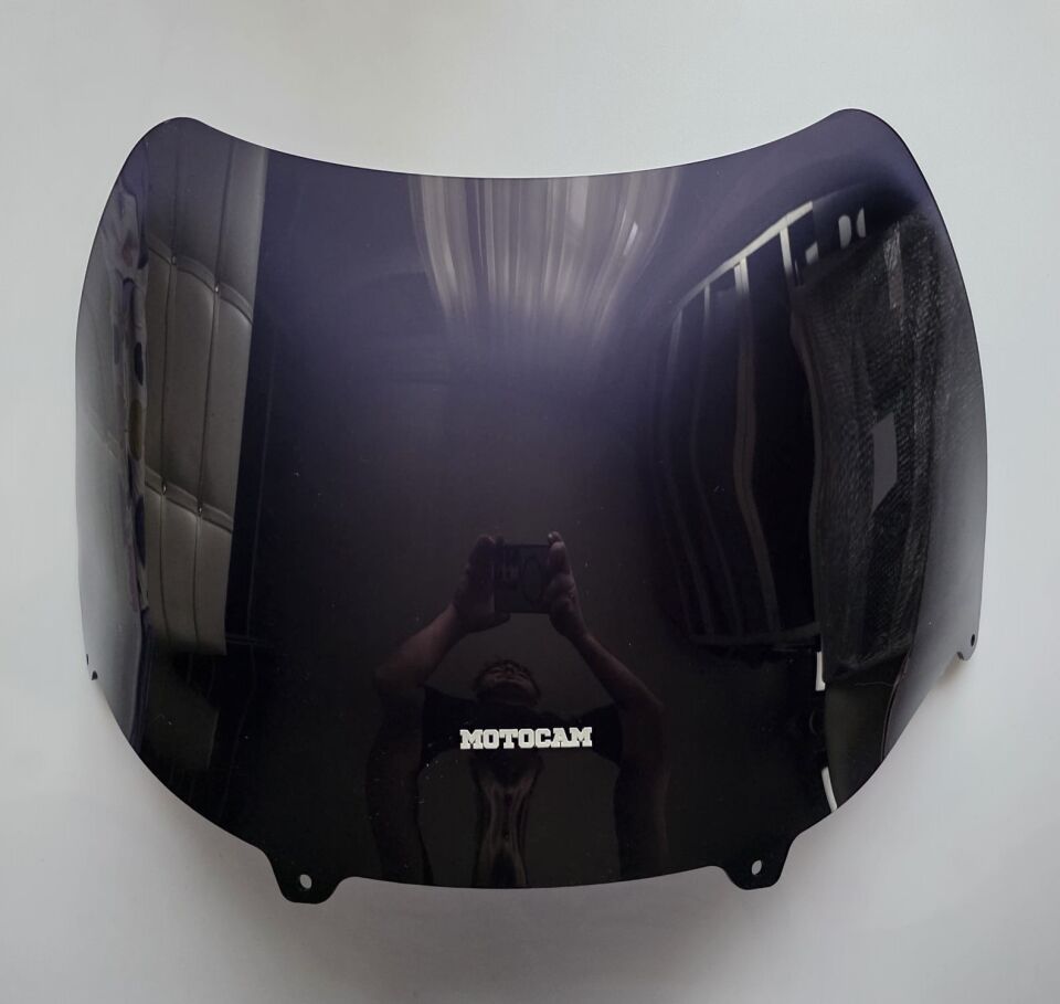 MOTOCAM Bmw R 1200 CL Ön Cam 2002-2005 Model 46cm Siyah Renkli 4mm