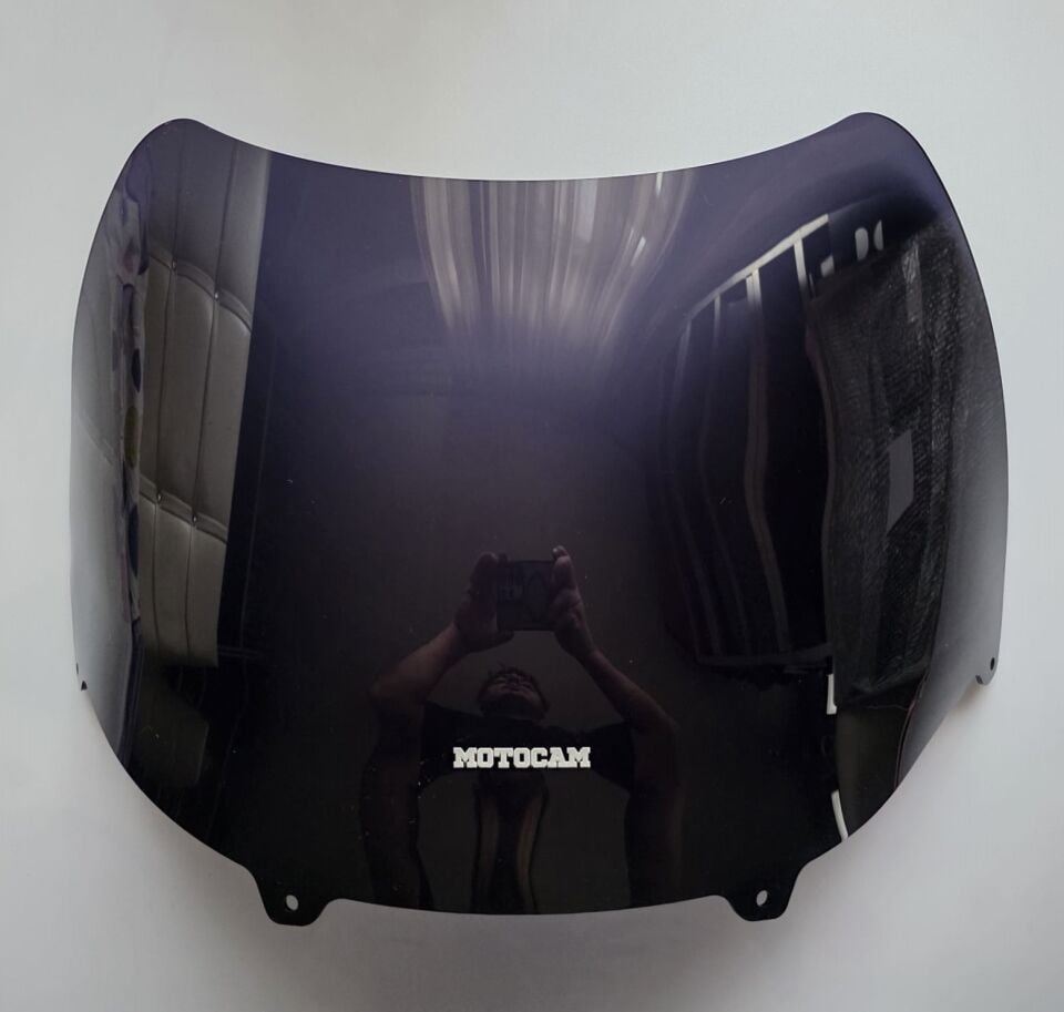 MOTOCAM Bmw R 1200 CL Ön Cam 2002-2005 Model 46cm Siyah Renkli 4mm