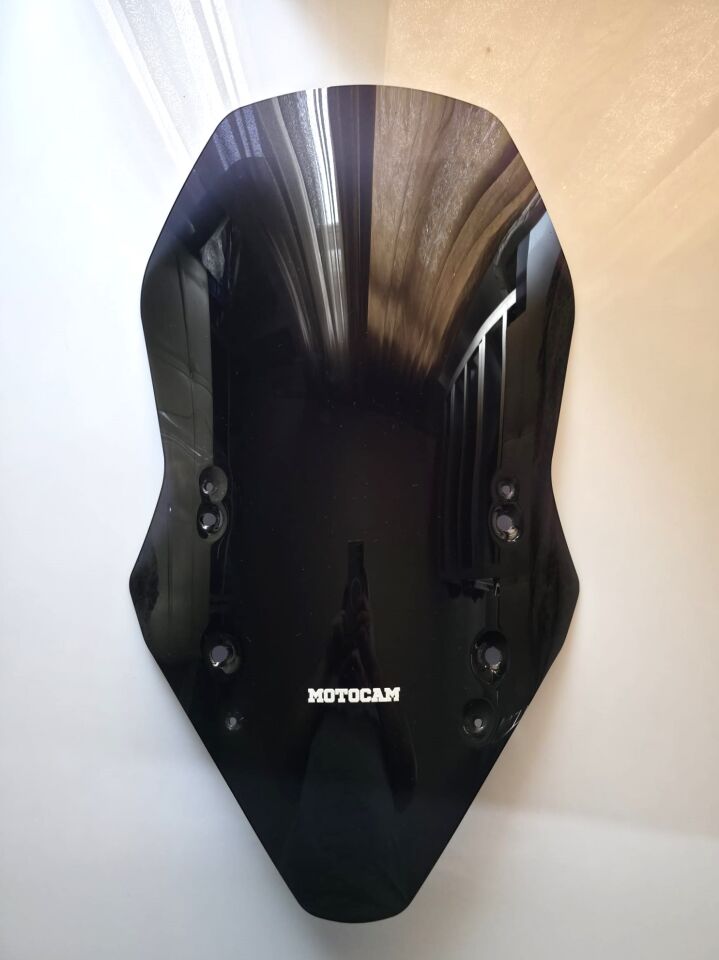 MOTOCAM Kymco CV3 550 Ön Cam 2022-2024 Model 70cm Siyah Renkli 4mm