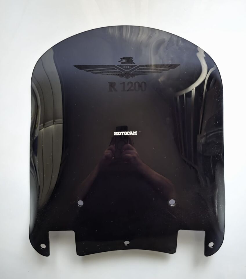 MOTOCAM Bmw R 1200 CL Arka Cam 2002-2005 Model 42cm Siyah Renkli 4mm