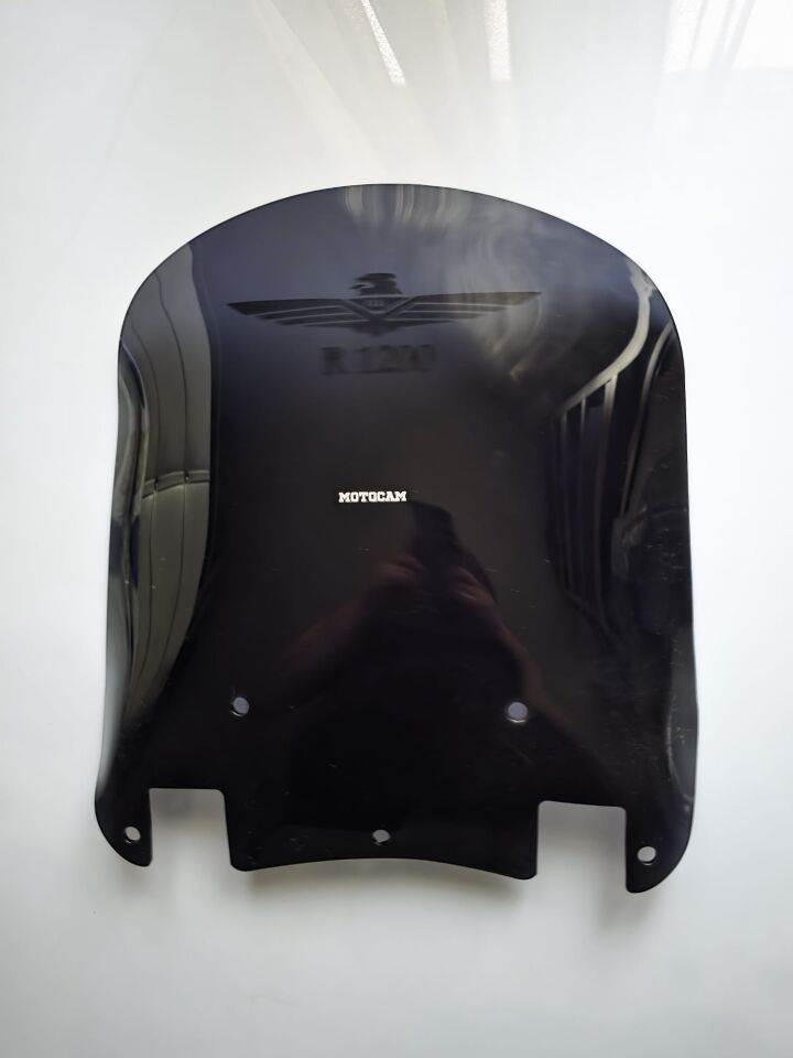 MOTOCAM Bmw R 1200 CL Arka Cam 2002-2005 Model 42cm Siyah Renkli 4mm