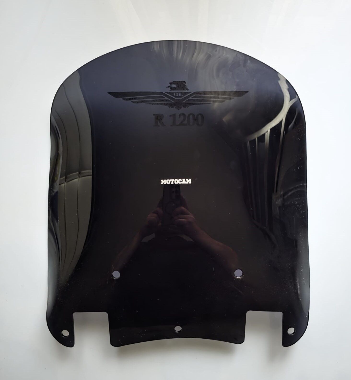 MOTOCAM Bmw R 1200 CL Arka Cam 2002-2005 Model 42cm Siyah Renkli 4mm