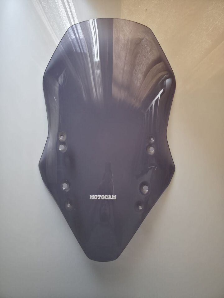 MOTOCAM Kymco CV3 550 Ön Cam 2022-2024 Model 80cm Füme Renkli 4mm