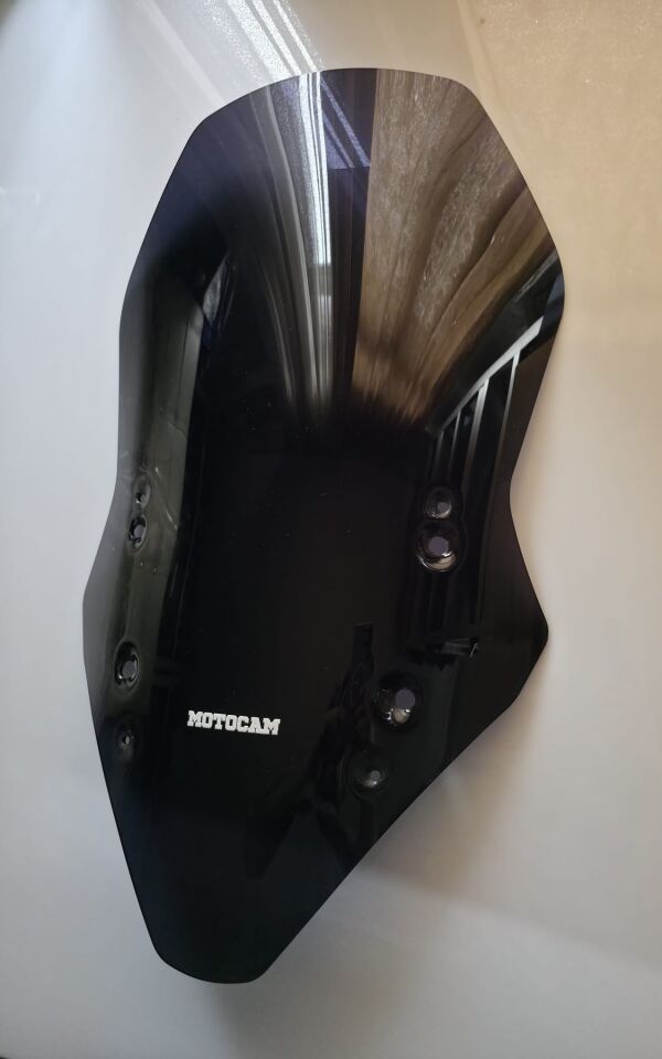 MOTOCAM Kymco CV3 550 Ön Cam 2022-2024 Model 80cm Siyah Renkli 4mm