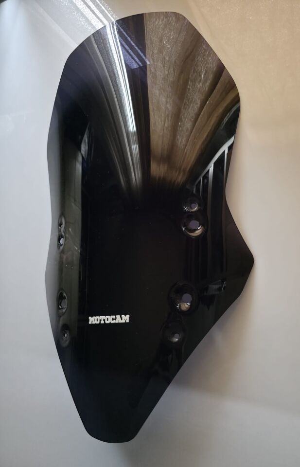 MOTOCAM Kymco CV3 550 Ön Cam 2022-2024 Model 80cm Siyah Renkli 4mm