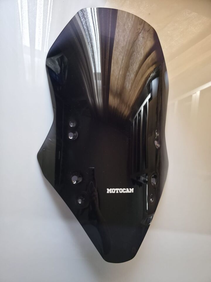 MOTOCAM Kymco CV3 550 Ön Cam 2022-2024 Model 80cm Siyah Renkli 4mm