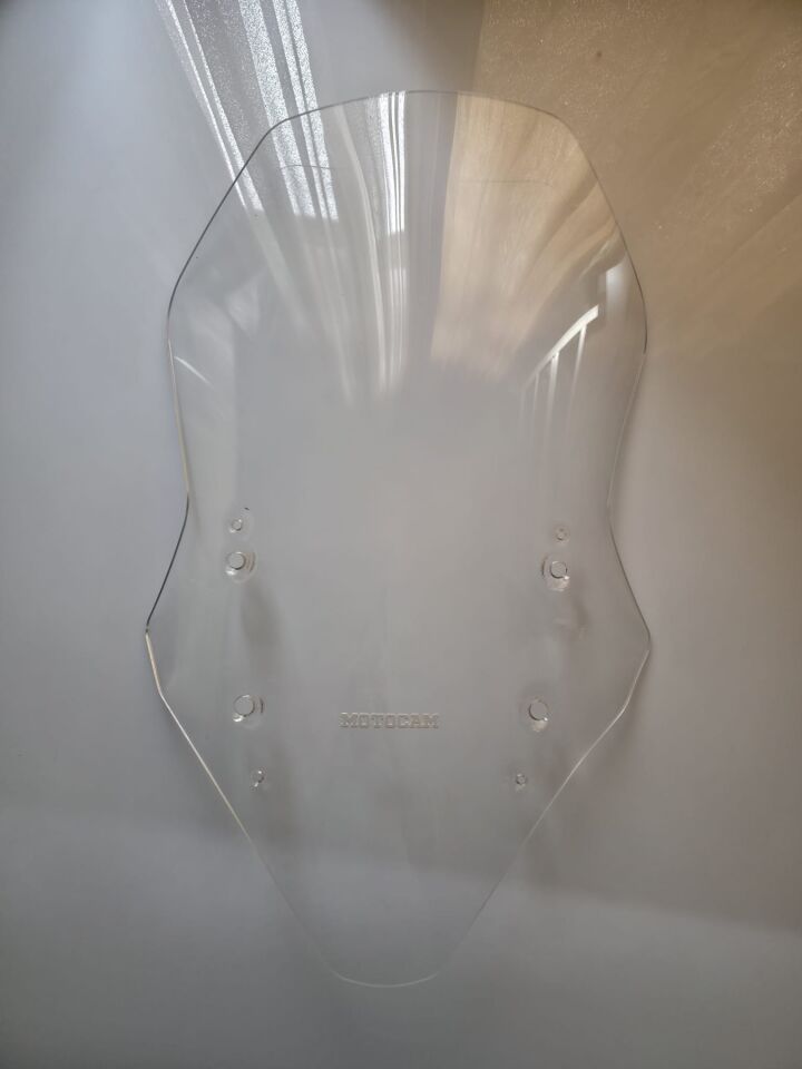 MOTOCAM Kymco CV3 550 Ön Cam 2022-2024 Model 80cm Şeffaf Renkli 4mm