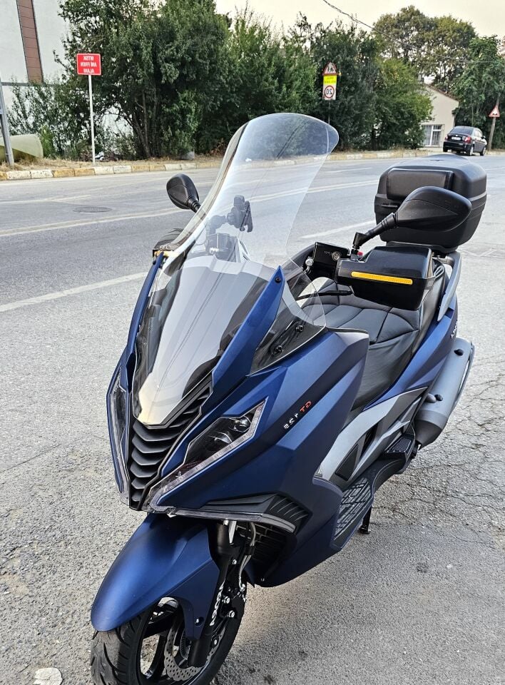 MOTOCAM Arora GT 250 Ön Cam 2023-2026 Model 83cm Şeffaf Renkli 4mm UZUN