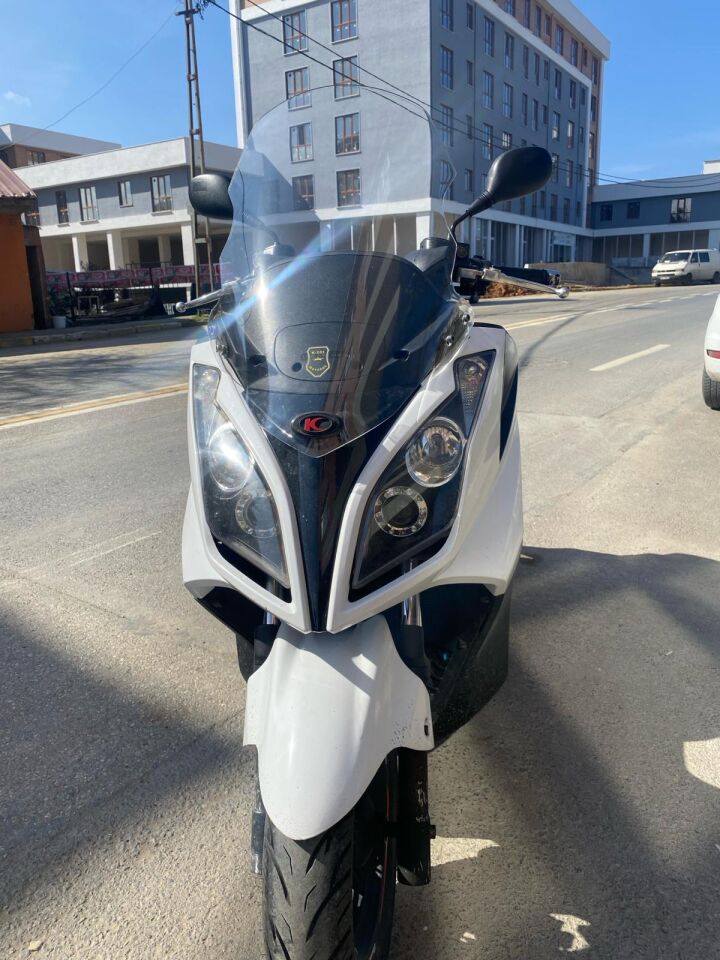 MOTOCAM Kymco Downtown Ön Cam 2009-2017 Model 67cm Şeffaf renk 4mm